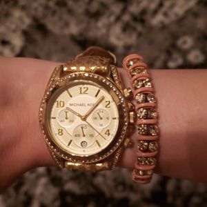 COPY - Michael Kors leather watch MK5283 used wit…